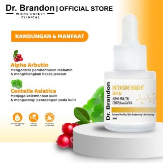 Dr.brandon Intensive Bright Alpha Arbutin + Cantella Asiatica Serum