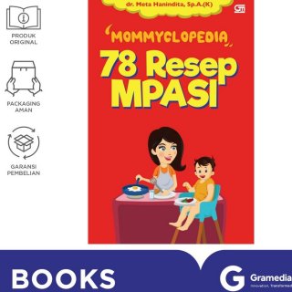 16. Mommyclopedia: 78 Resep MPASI Bikin Ibu Makin Kreatif Masak