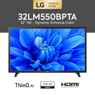 5. LG 32 inch LED HD TV 32LM550BPTA, Desain Simpel Nan Canggih