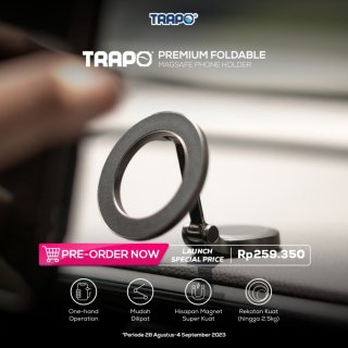 Trapo® Premium Foldable Magsafe Car Phone Holder