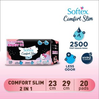 Softex Comfort Slim 2-in-1 Hello Kitty