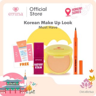 Emina Korean Make Up Look Must Have Bundle Package