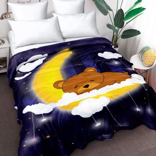 28. Internal - Blanket Internal 160x200 - Sleeping Bear, Menghangatkan dengan Sempurna