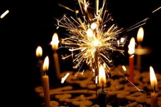 Lilin Sparkling Ulang Tahun