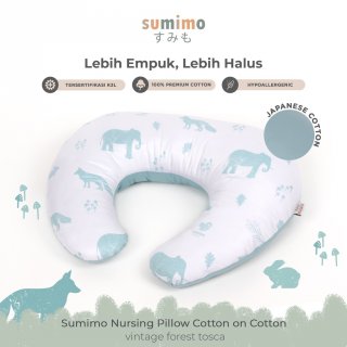 22. Sumimo Nursing Pillow Cotton on Cotton, Bikin Ibu dan Bayi Lebih Nyaman Saat Menyusui