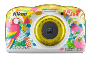 Nikon Coolpix W150 Digital Kamera Underwater Yellow Bunga