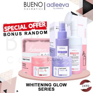 ADLEEVA BY ADEEVA WHITENING GLOW SERIES PAKET BASIC SKINCARE