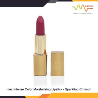 Inez 900 Intense Color Moisturizing Lipstick - 06 Sparkling Crimson