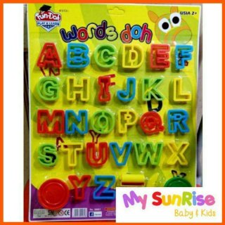 Fun Doh Alphabets and Number series