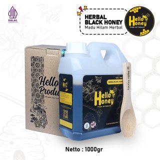 Hello Honey Madu Hitam Herbal Premium