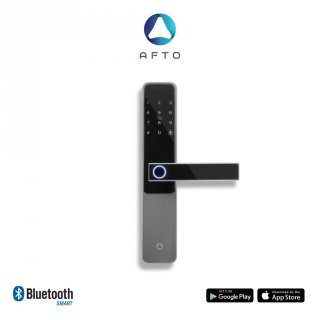 AFTO Smart Door Lock / Handle Kunci Pintu Akses Digital APP PIN RFID