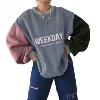 23. Vallina Oversize Weekday Sweater, 2 Pilihan Warna Eksklusif