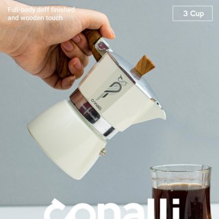 Conalli Mokapot 3 Cup Espresso