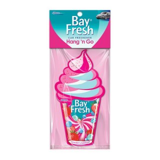 Bayfresh Hang n Go Car Freshener Strawberry Bubblegum