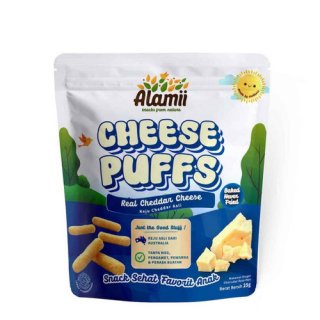 27. Alamii Cheese Puffs, Suguhkan Snack yang Sehat dan Bergizi