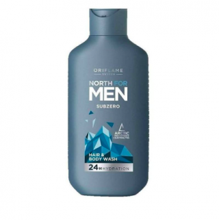 23. North for Men Subzero Hair & Body Wash, Menghidrasi Selama 24 Jam