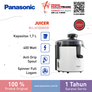 Panasonic MJ-H100WSR Juicer [1.7 L]