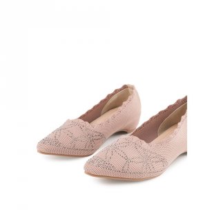28. LAWRENSIA Shoes - Flat Shoes Kekinian Warna Pink