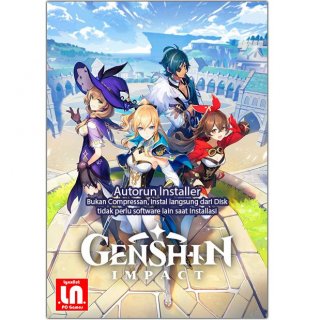 24. Genshin Impact Online - PC DVD Game, Cocok untuk Para Gamers