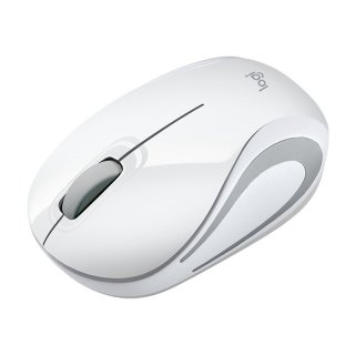 20. Logitech M187 Mini Wireless Mouse - Putih, Memudahkan Pekerjaan Komputer Pak Guru