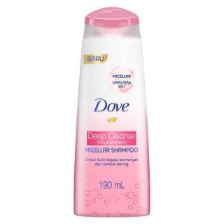 Sampo Dove Micellar Shampoo Deep Cleanse Nourishment