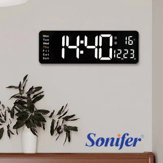 Sonifer - Jam Dinding Timer Countdown Digital