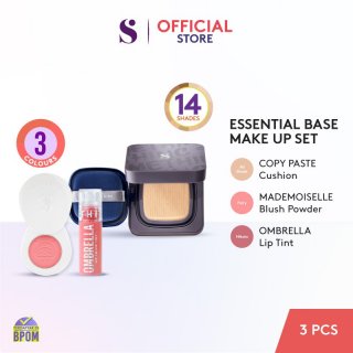 SOMETHINC [3 PCS] Essential Base Makeup Set