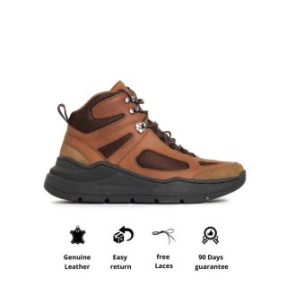 Otiv Jarvis Boots - Sepatu Kulit Sepatu Riding Gunung Pria