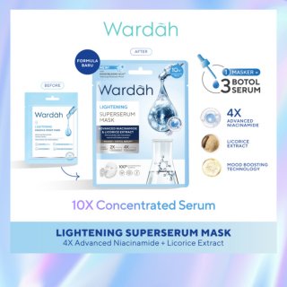 Wardah Lightening SuperSerum Mask 20 ml -