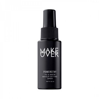 3. MAKE OVER Powerstay Fix & Matte Makeup Setting Spray, Formula Anti Komedo dan Anti Jerawat Membuat Kulit Tetap Mulus