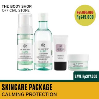 24. The Body Shop Calming Protection - Aloe & Skin Defense, Merawat Kulit Wajah Lebih Baik