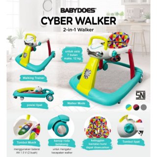 Baby walker Babydoes Cyber 2in1 CH-11088
