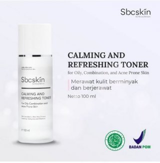 Sbcskin Calming and Refreshing Toner for Oily Skin