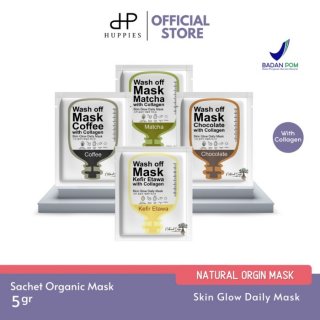 Huppies Natural Origin Wash Off Mask With Collagen 5gr