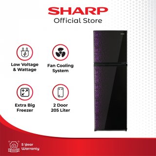 Sharp SJ-236MG-GB Kulkas 2 Pintu