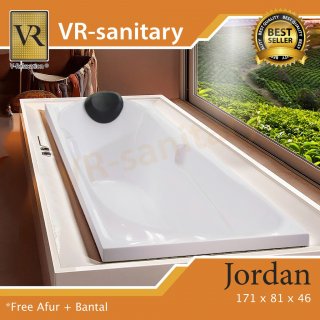 VR Bathtub Long Jordan + Whirlpool Jacuzzi