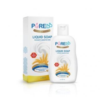 1. Pure Baby Liquid Soap, Sabun Bahan Alami Pelindung Kulit Anak