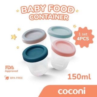 Coconi Air Tight Baby Food Container Set