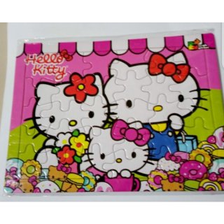 26.	Puzzle Hello Kitty, Tantang Si Kecil dengan Keseruan