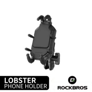 Lobster Phone Holder Motorcycle Handphone Mount rockbros model OsoPro