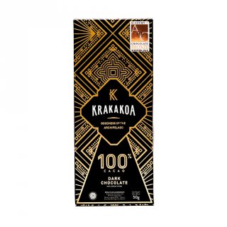 7. Krakakoa Arenga 100% Dark Chocolate