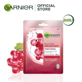 Garnier Serum Mask Ageless White Grape Seed