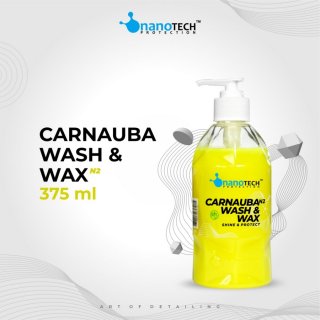 CARNAUBA WASH & WAX - NANOTECH PROTECTION - WASH AND WAX SHAMPOO MOBIL