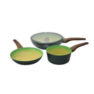 LocknLock Avocado Cookware Set 3P - CAS1801S3