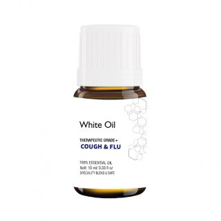 10. White Essential Cough & Flu Essential Oil 