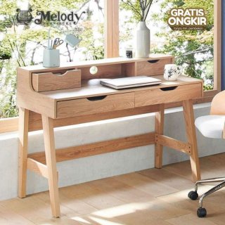 Melody Furniture Tokyo Desk - Beaufort Oak