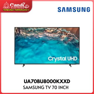 SAMSUNG Crytal UHD Smart Digital TV 70 Inch UA70BU8000KXXD