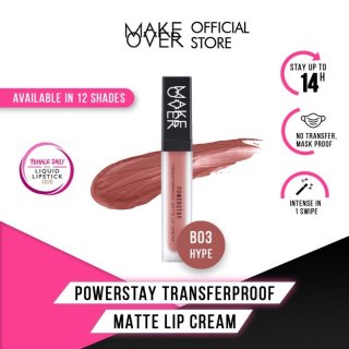 Make Over Intense Matte Lip Cream Pompous