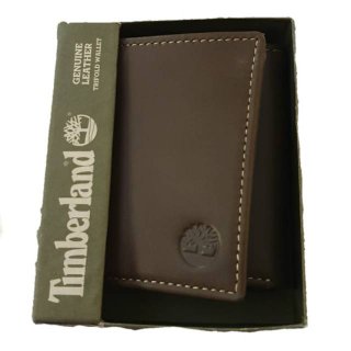 30. Timberland Trifold Wallet Genuine Leather,