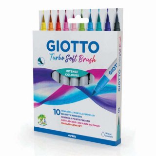 Giotto Soft Brush Pen 10 Colors